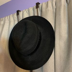 Black Floppy Hat